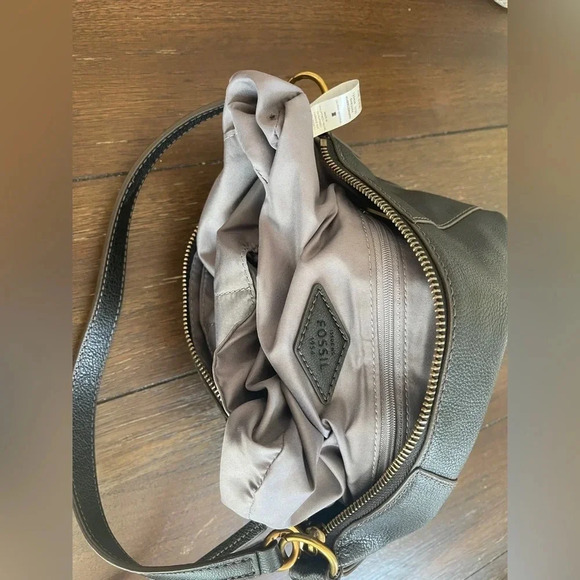 Fossil leather shoulder bag - Picture 4 of 12